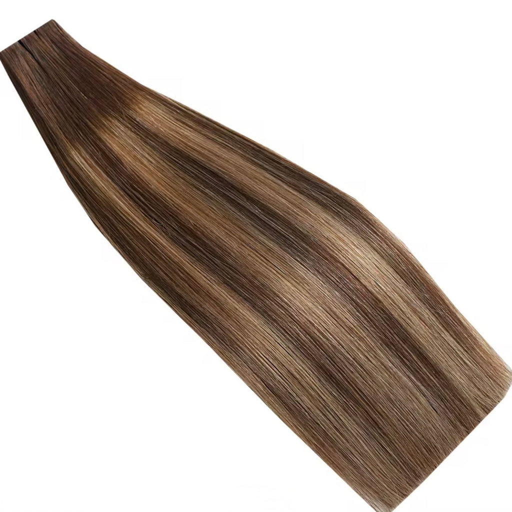 Brown with Highlights DIY Hair extensions
