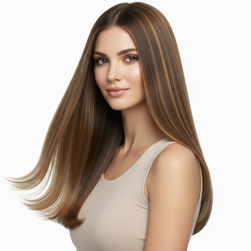 Brown with Highlights